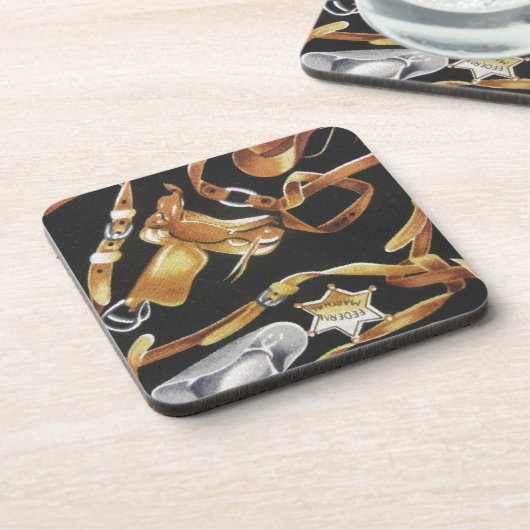 Western Tack Getränkeuntersetzer (Linke Seite)