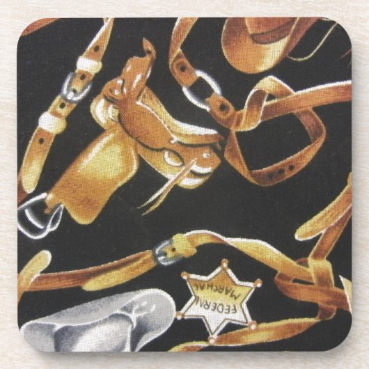 Western Tack Getränkeuntersetzer (Vorderseite)