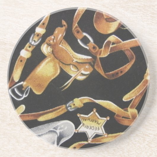 Western Tack Getränkeuntersetzer (Vorne)