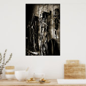 Western Tack Poster (Küche)