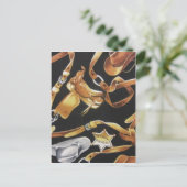 Western Tack Postkarte (Stehend Vorderseite)