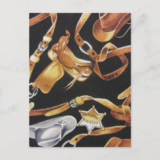 Western Tack Postkarte (Vorderseite)