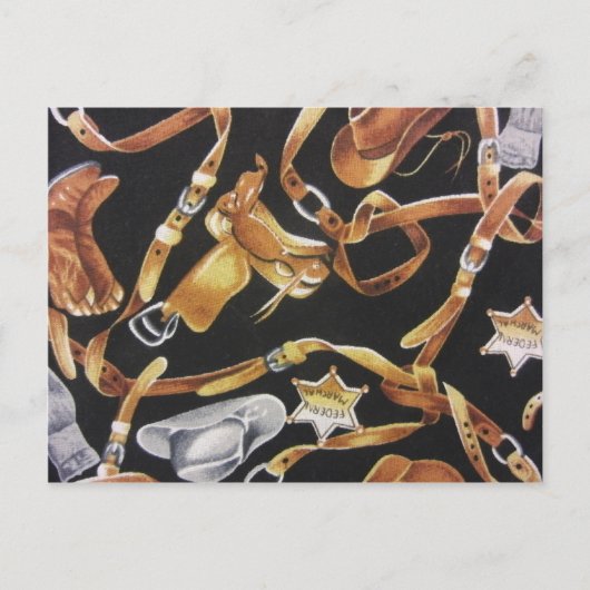 Western Tack Postkarte (Vorderseite)