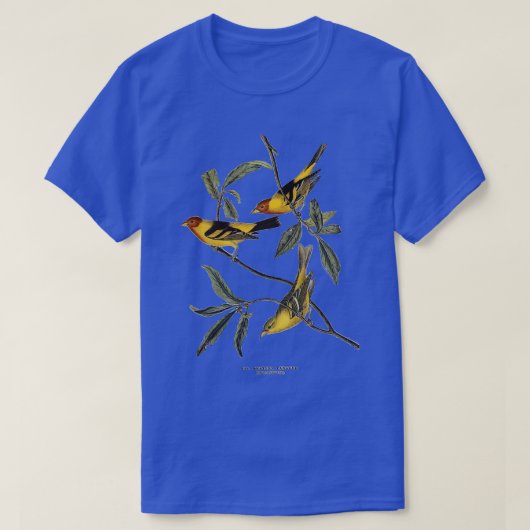 Western Tanager Audubon T-Shirt (Design vorne)