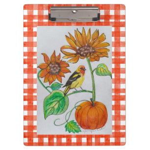 Western Tanager Clipboard Klemmbrett