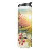 Western Tanager Songbird Thermal Tumbler Orchard Thermosbecher (Nach links gedreht)