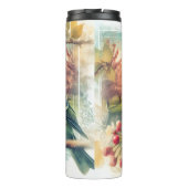 Western Tanager Songbird Thermal Tumbler Orchard Thermosbecher (Rückseite)
