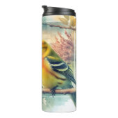 Western Tanager Songbird Thermal Tumbler Orchard Thermosbecher (Nach rechts gedreht)
