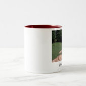 Western-Tasse… Ich würde vielmehr reiten Zweifarbige Tasse (Mittel)