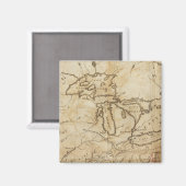 Western Territories of the United Staaten Magnet (Vorderseite/Rückseite)