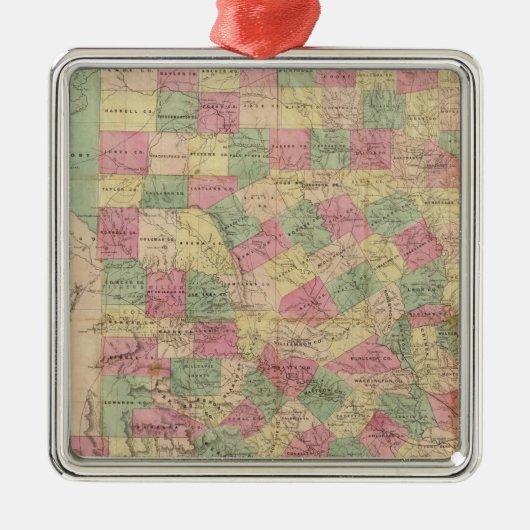 Western Texas Ornament Aus Metall (Vorne)