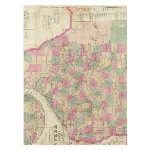Western Texas Tischdecke (Vorderseite)