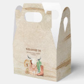 Western Thema Kleiner Cowboy Geschenkschachtel (Geöffnet)