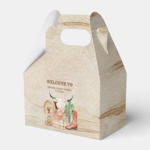 Western Thema Kleiner Cowboy Geschenkschachtel