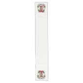 Western Theme Howdy Christmas Cowgirl Boots Großer Tischläufer (Vorderseite)