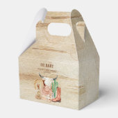 Western Theme Little Cowboy Geschenkschachtel (Rückseite)