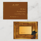 Western Theme mit Boot & Hat Begleitkarte (Vorne/Hinten)