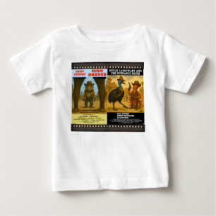 Western-Tierplakat-Parodie Baby T-shirt