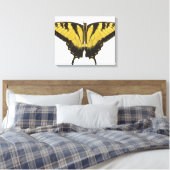 Western Tiger Frack Butterfly Leinwanddruck (Insitu (Schlafzimmer))