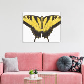 Western Tiger Frack Butterfly Leinwanddruck (Insitu (Wohnzimmer))