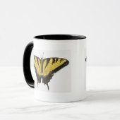 Western-Tiger-Frack-Schmetterling Tasse (Vorderseite Links)