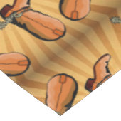 Western Tischtuch Cowboy Stiefel Tischdecke (Schrägansicht)