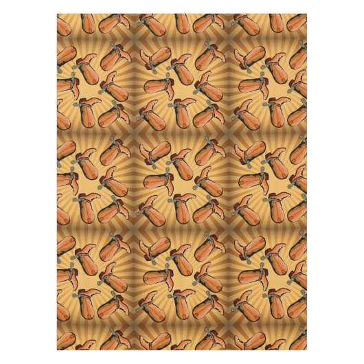 Western Tischtuch Cowboy Stiefel Tischdecke (Vorderseite)