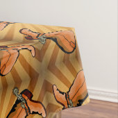 Western Tischtuch Cowboy Stiefel Tischdecke (Beispiel)