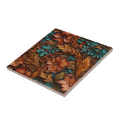 Western Toolted Leather Keramik Tile Fliese (Seite)
