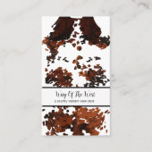 Western tragen Modekarten Visitenkarte (Vorderseite)