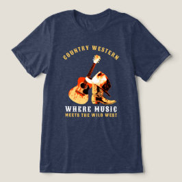 Western Tri-Blend Shirt