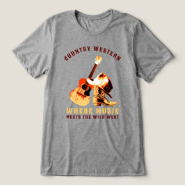Western Tri-Blend Shirt