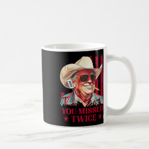 Western Trump Cowboy, den du zweimal verfehlt hast Kaffeetasse