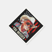 Western Trump Cowboy | Sie haben Trump 2024 vermis Serviette (Ecke)