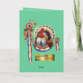 WESTERN TÜRKEI FEIERTAGSKARTE (Rückseite)