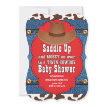 Western Twin Cowboys Baby Showroom