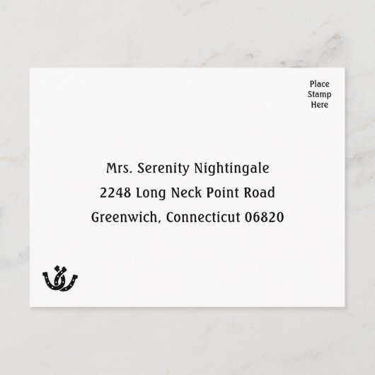 Western UAWG Country Wedding Cowboy Boots Rustikal Einladungspostkarte (Rückseite)