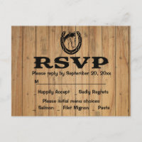 Western UAWG Wedding Horse Brown Wood Country