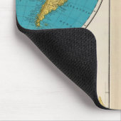 Western und östliche Hemisphäre Mousepad (Ecke)