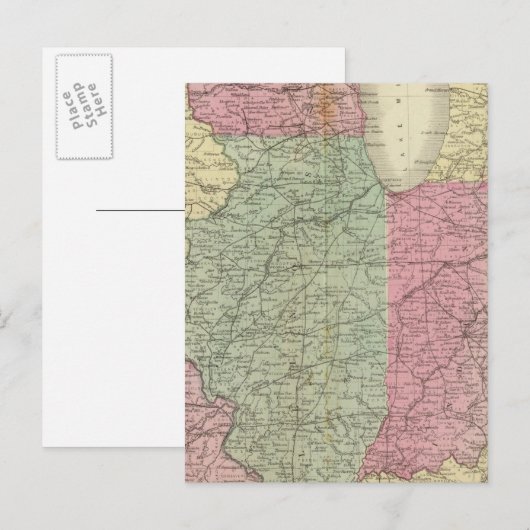 WESTERN USA POSTKARTE (Vorne/Hinten)