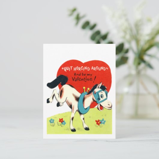 Western Valentinkarte (2) Feiertagspostkarte (Stehend Vorderseite)