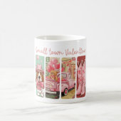 Western Valentins Romantik mit Basset Hound Kaffeetasse (Mittel)
