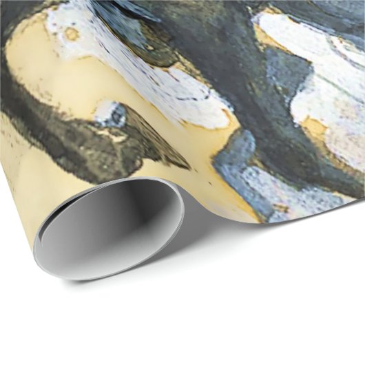 Western "Vaqueros" Art von Charles M. Russell Geschenkpapier (Rolleneckpunkt)