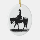 Western-Vergnügensverzierung Keramik Ornament (Rechts)