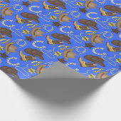 Western-Verpackungspapier für Länder Geschenkpapier (Ecke)