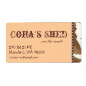 Western-Versandmarke (Vorne)