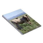 Western-Vieh-Herden-ländliche Landschaftsszene Notizblock (Rechte Seite)