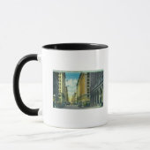 Western View 7th Street von der Spring Street Tasse (Links)