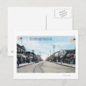 Western View Heron Street von Bridge Postkarte (Vorne/Hinten)