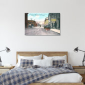 Western View Holly Street von YMCA Bldg Leinwanddruck (Insitu (Schlafzimmer))